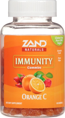 ZAND Dietary Supplement Immunity Gummies Orange C - 60 Count - Image 2