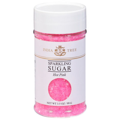 Indiatree Pink Sparkle Sugar - 3 OZ - Image 3