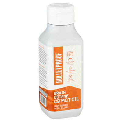 Bulletproof Brain Octane C8 Mct Oil - 14OZ - Image 1