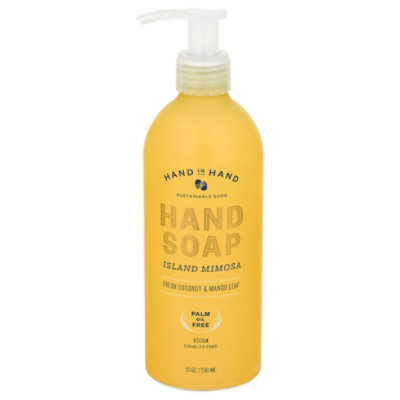 Hand In Hand Liquid Hand Soap Island Mimosa - 10 OZ - Image 3