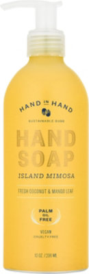 Hand In Hand Liquid Hand Soap Island Mimosa - 10 OZ - Image 2