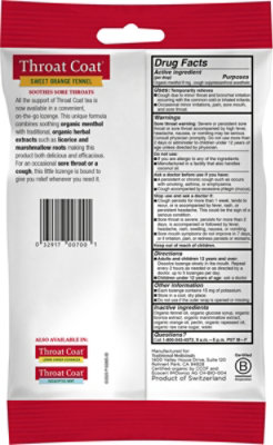 Traditional Medicinals Throat Coat Orange Fennel - 16CT - Image 4