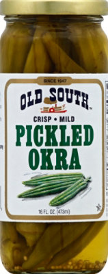 Old South Okra Pckld Mild - 16 OZ - Image 2