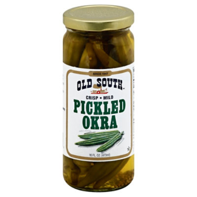 Old South Okra Pckld Mild - 16 OZ - Image 1