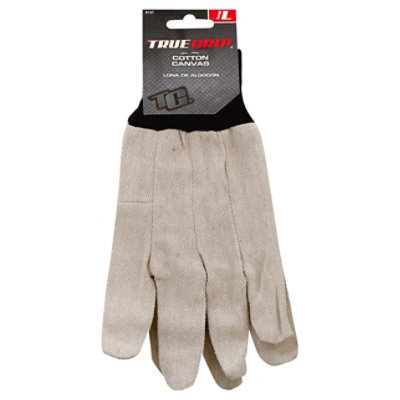 True Grip Large All Purpose Canvas Gloves - EA - Image 1