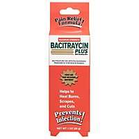 Bacitraycin Plus First Aid Bacitraycin Ointment - 1 OZ - Image 1