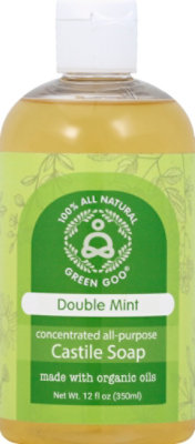 Green Goo Castile Soap Mint - 12 OZ - Image 2