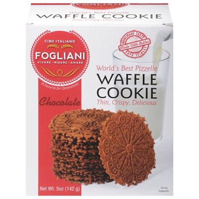 Fogliani Foods Chocolate Pizzelle - 5 OZ - Image 3