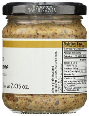 Beaufor Whole Grn Mustard - 7.05 OZ - Image 3