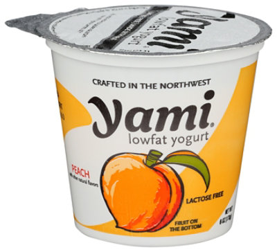 Yami Peach Yogurt - 6 OZ - Image 1