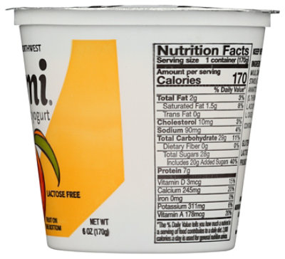 Yami Peach Yogurt - 6 OZ - Image 3