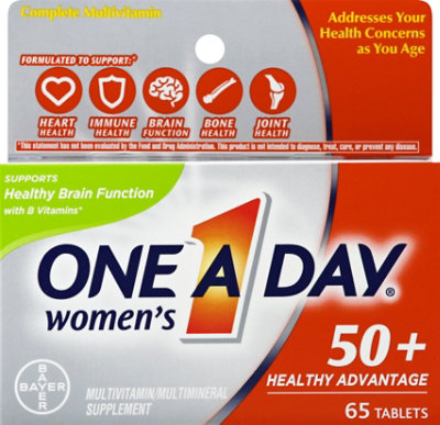 One-a-day Womens 50 Plus Advantage - 65 CT - Image 2