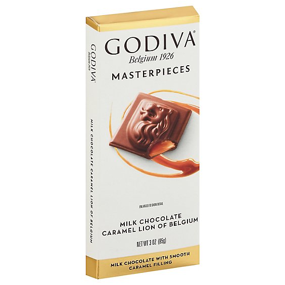 Godiva Milk Chocolate Caramel - 3 OZ