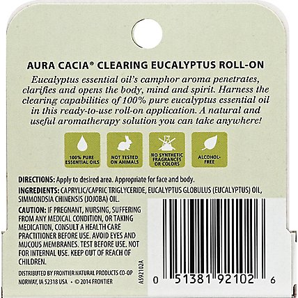 Aura Cacia Eucalyptus Sooth Stick - 0.29 Fl. Oz. - Image 3