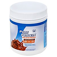 Pure Protein Frost Chocolate Powder - 16 OZ - Image 1
