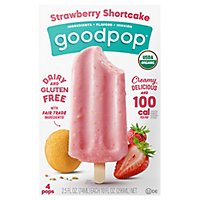 Good Pop Strawberry Shortcake Bars - 4-2.75 OZ - Image 2
