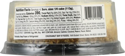 Cheesecake New York Gf 5in Chuckanut - 16 OZ - Image 5