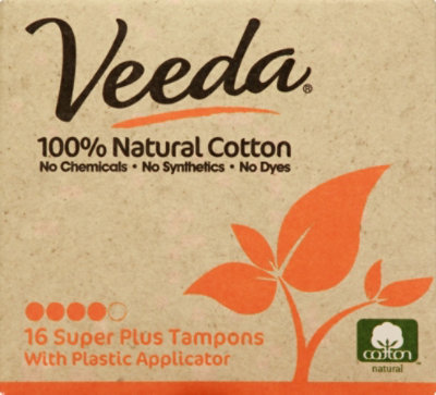 Veeda Tampon Super Plus - 16 CT - Image 2