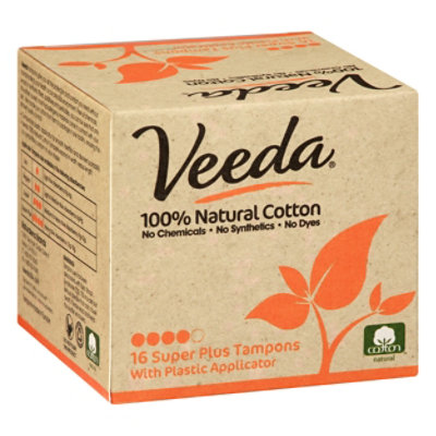 Veeda Tampon Super Plus - 16 CT - Image 1