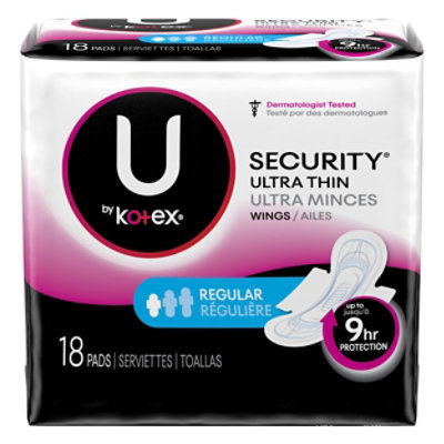 Kotex Ultra Thin Maxi Pad With Wings - 18 CT - Image 3