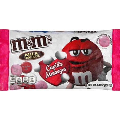 M&M'S Valentine's Milk Chocolate Mega Size Cupid's Messages Candy