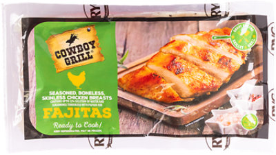 Cowboy Grill Fajitas Chicken Breast Bnls - Lb - Image 1