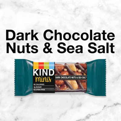 Kind Mini Pnt Bttr Drk Choc Almnd Sea Salt - .7 OZ - Image 2