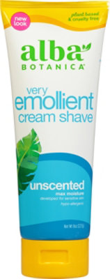 Alba Botanica Unscented Moisturizing Shave Cream - 8 Oz - Image 2