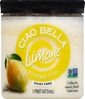 Ciao Bella Sorbetto Sicilian Limone - 1 Pint - Image 2