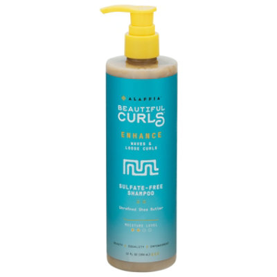 Alaffia Curl Enhancing Shampoo - 12 FZ - Image 3