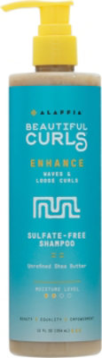 Alaffia Curl Enhancing Shampoo - 12 FZ - Image 2