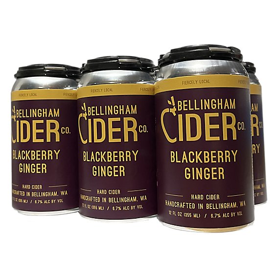 Bellingham Cider Blackberry Ginger - 6-12 FZ