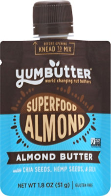 Yumbutter Almond Superfood - 1.8 OZ - Image 2