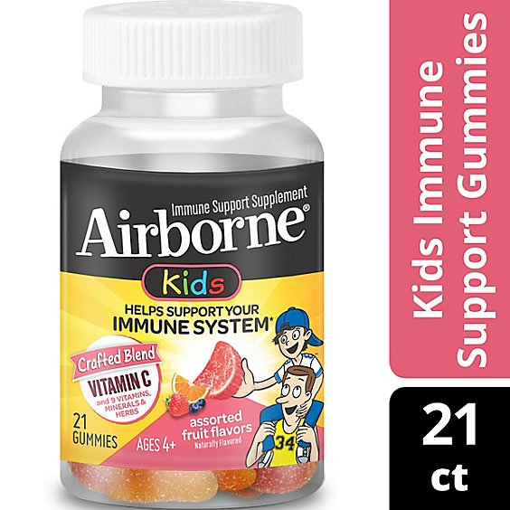 Airborne Gummies Kids - 21 CT