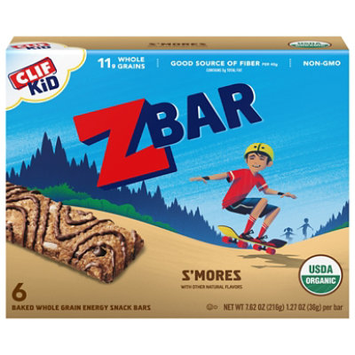 Clif Organic Smores Zbar 6pack - 6-1.27 OZ - Image 3