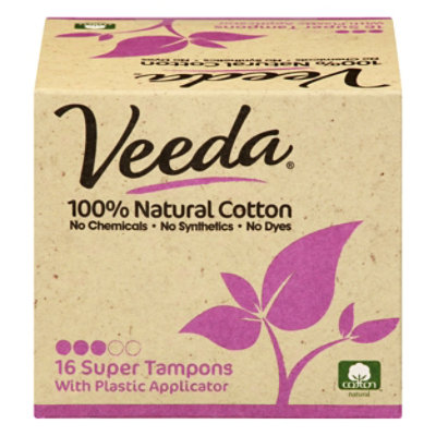 Veeda Tampon Super - 16 CT - Image 3