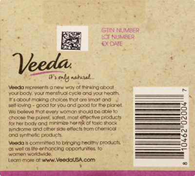 Veeda Tampon Super - 16 CT - Image 4