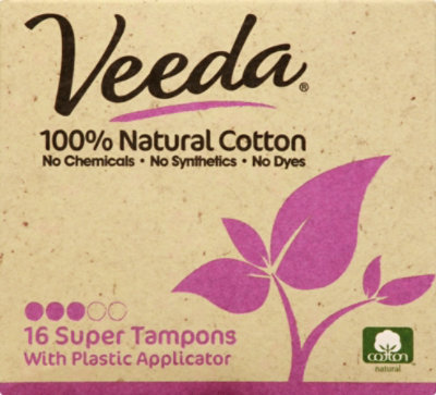 Veeda Tampon Super - 16 CT - Image 2