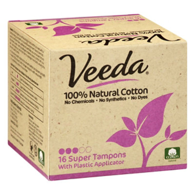 Veeda Tampon Super - 16 CT - Image 1