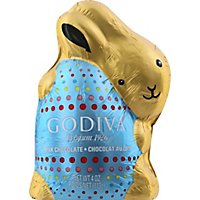Godiva Milk Choc Foil Bunny - 4 OZ - Image 2