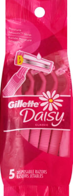 Gillette Daisy Disp Razor - 5 CT - Image 2