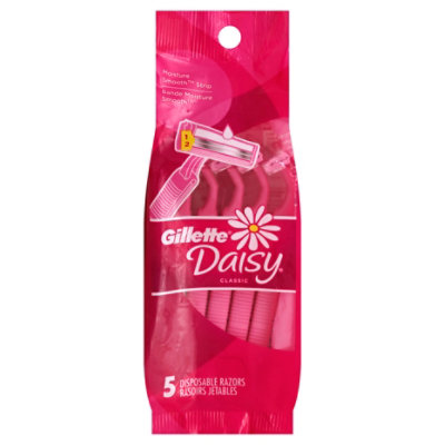 Gillette Daisy Disp Razor - 5 CT - Image 1