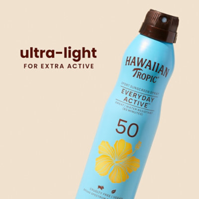 Hawaiian Tropic Ultra Light Spf 50 - 6 OZ - Image 2