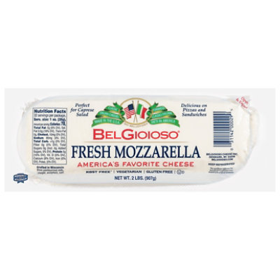 Bel Gioioso Fresh Mozzarella Cheese Log - Image 3