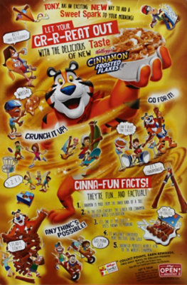 Kelloggs Frosted Flake Cinnamon Sugar M - 13.6 OZ - Image 3