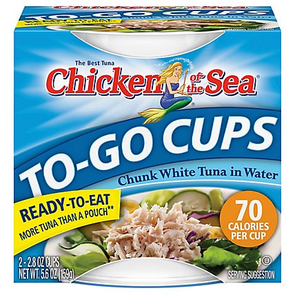Chicken of the Sea White Tuna In Water 2 Pack - 2-2.8 OZ - Image 3
