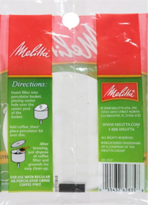 Melitta 3.5 Disc Coffee Filter 100 Count - 100 CT - Image 4