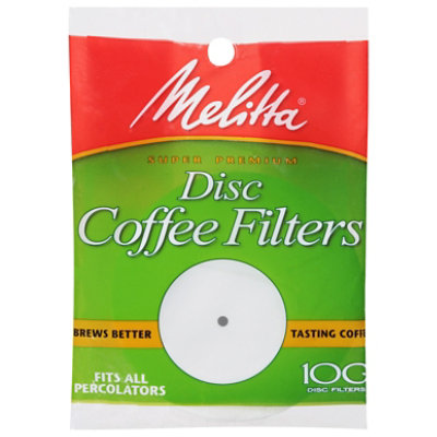 Melitta 3.5 Disc Coffee Filter 100 Count - 100 CT - Image 1