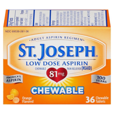 St J Aspirin Tabs - 36 CT - Image 3