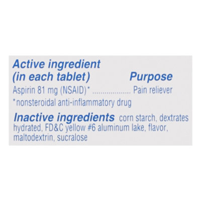 St J Aspirin Tabs - 36 CT - Image 4